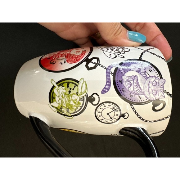 DISNEY STORE Alice Through The Looking Glass 12 Oz Coffee Beyond The Mirror Mug - Picture 8 of 15